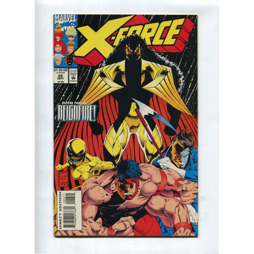 X-Force #26 Marvel Comics 1993 1st Appearance of Reignfire Comic Book Direct